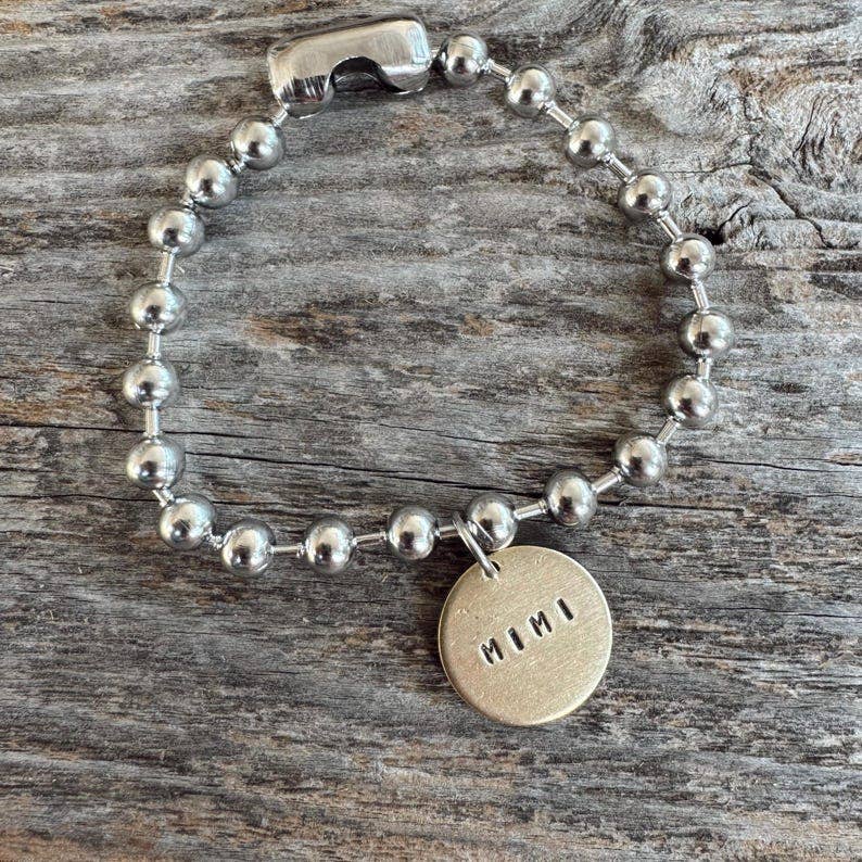Mixed Metal Mimi Charm Bracelet