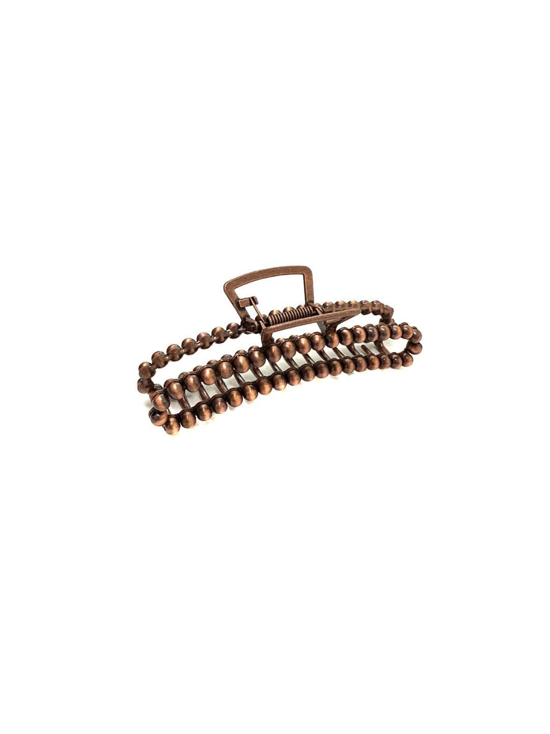 Western Navajo Pearl Hair Claw