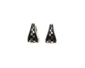 Western Checkered Hoop Earring