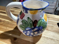 Painted pitcher