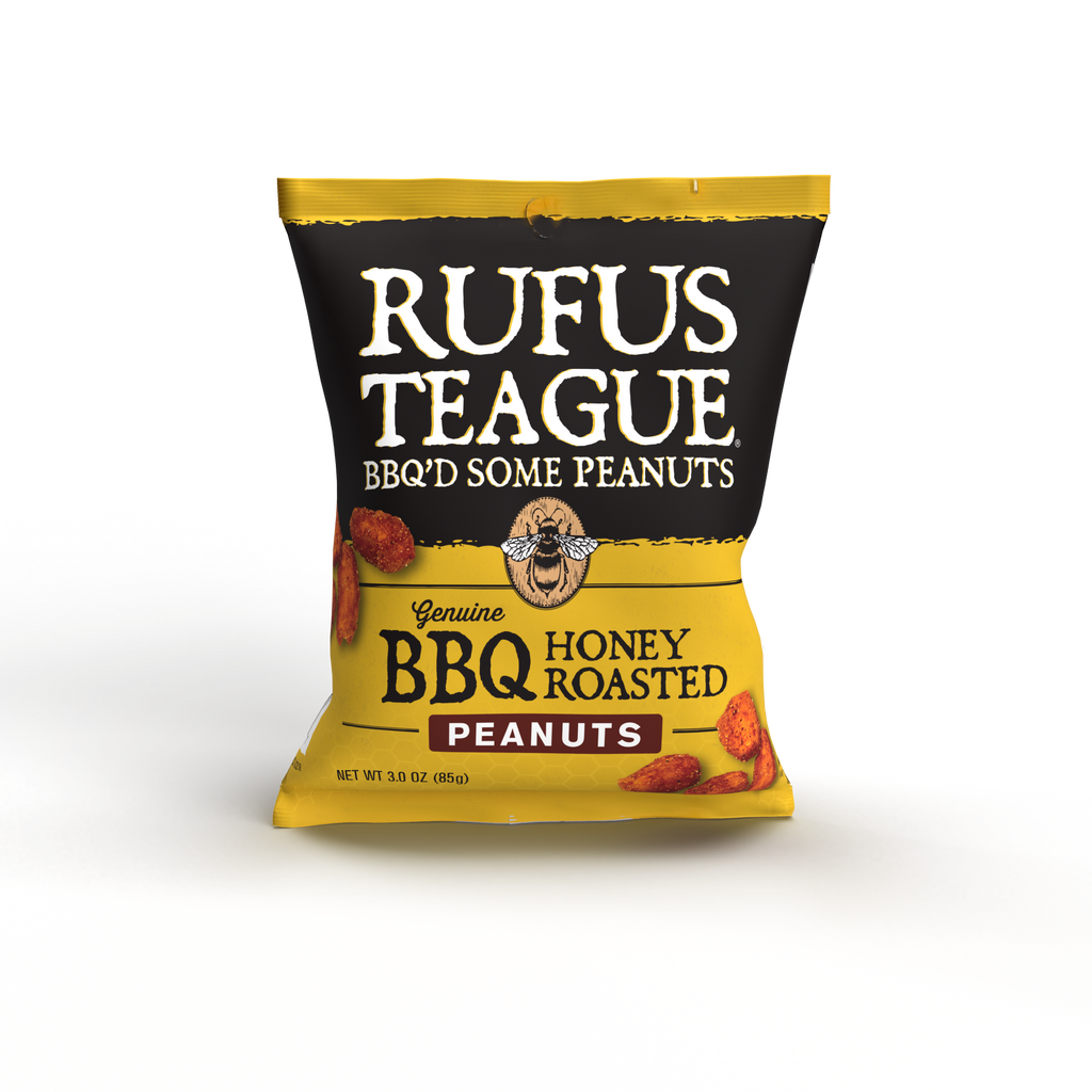 BBQ Honey Roasted Peanuts - 3oz Packets