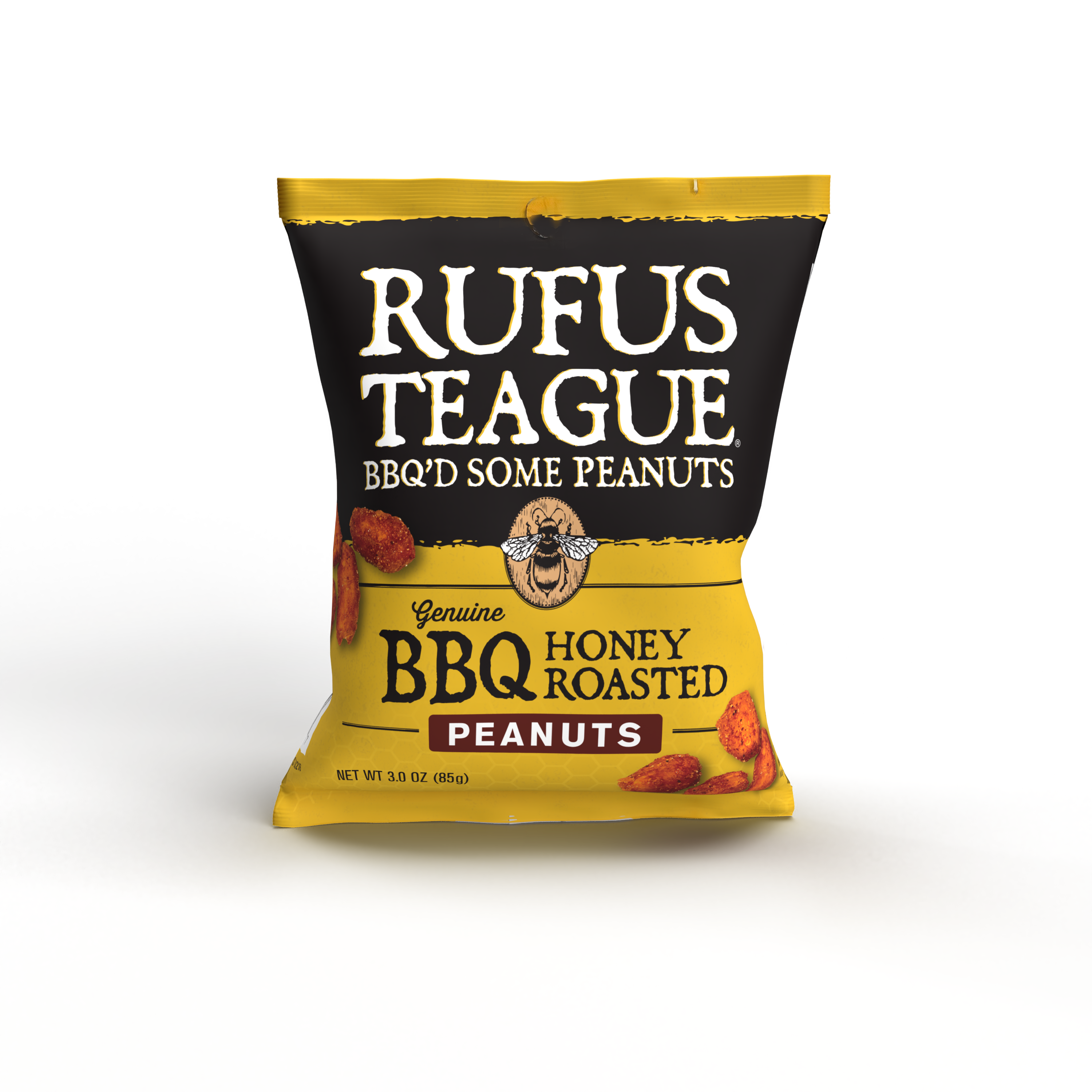 BBQ Honey Roasted Peanuts - 3oz Packets
