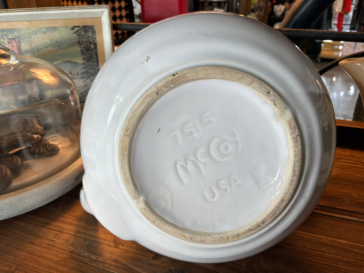 Vintage McCoy White Pitcher