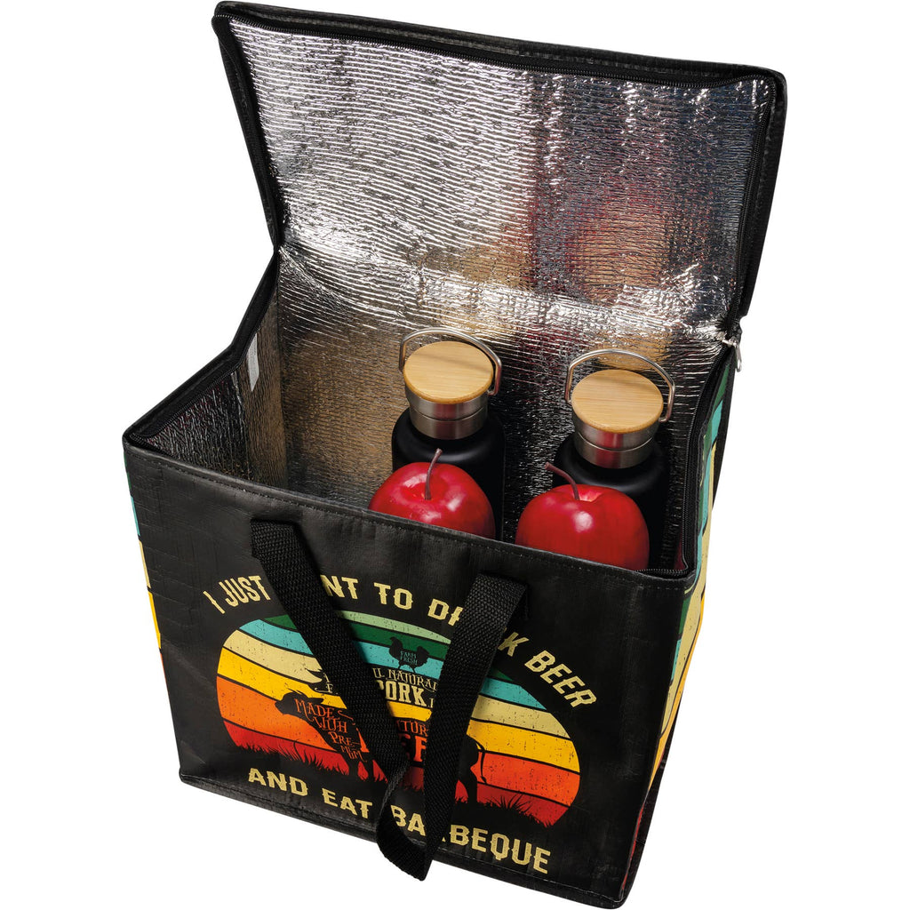 Eat Barbeque Insulated Tote