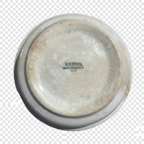 1920 D.E. McNicol Rabbit Bowl