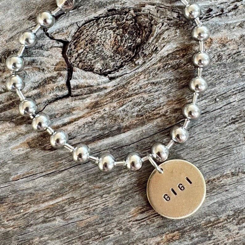 Mixed Metal Gigi Charm Bracelet