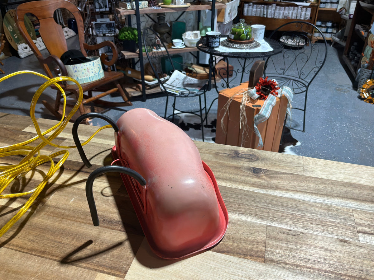 Vintage Lloyd Loom Bed Lamp