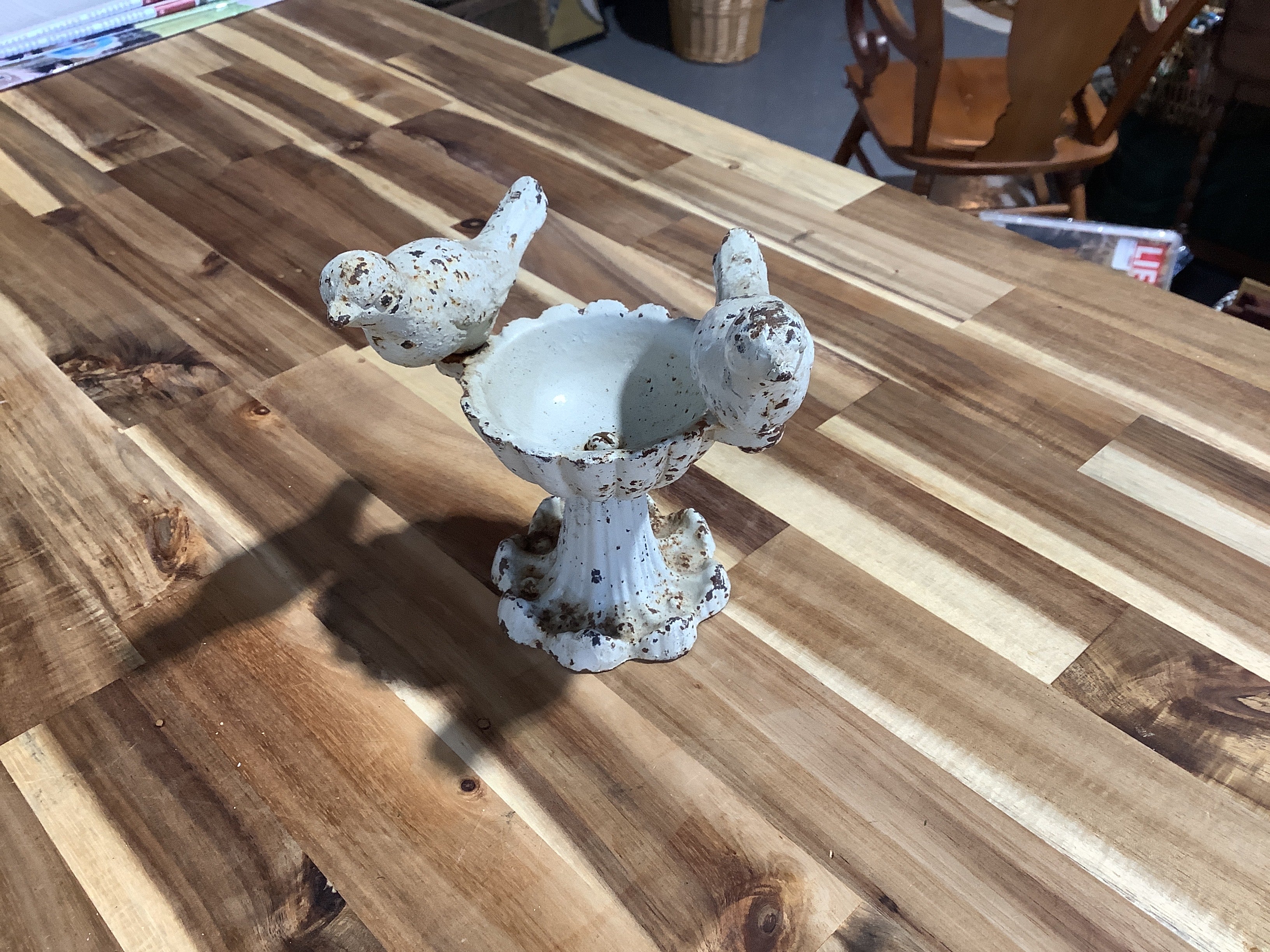 Cast Iron Mini Birdfeeder
