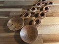 Wood decor silverware