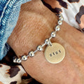 Mixed Metal Gigi Charm Bracelet