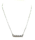 Western Bubble Bar Necklace