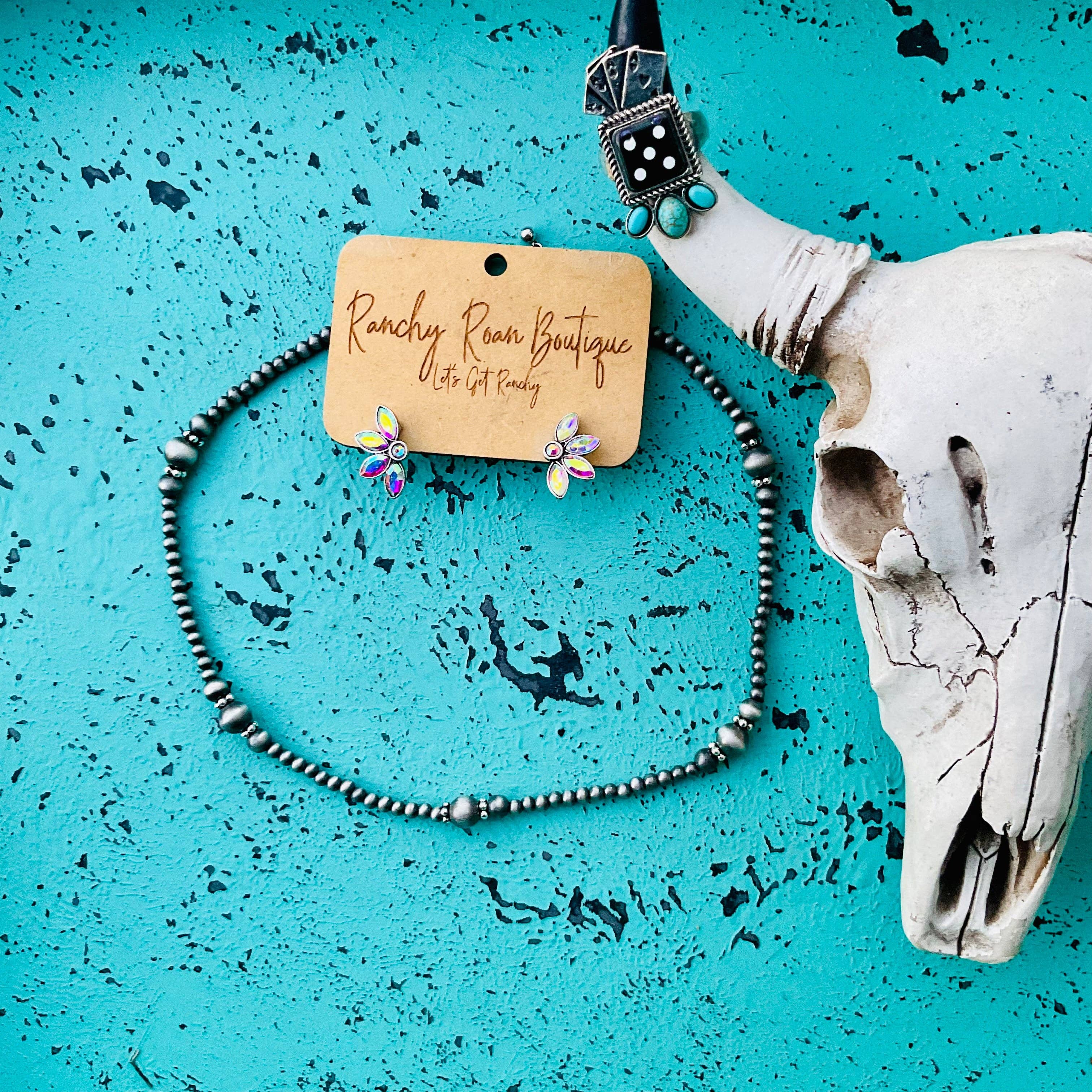 Dusty Mesa Beaded Navajo-Style Necklace