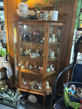 Oak Curio Cabinet