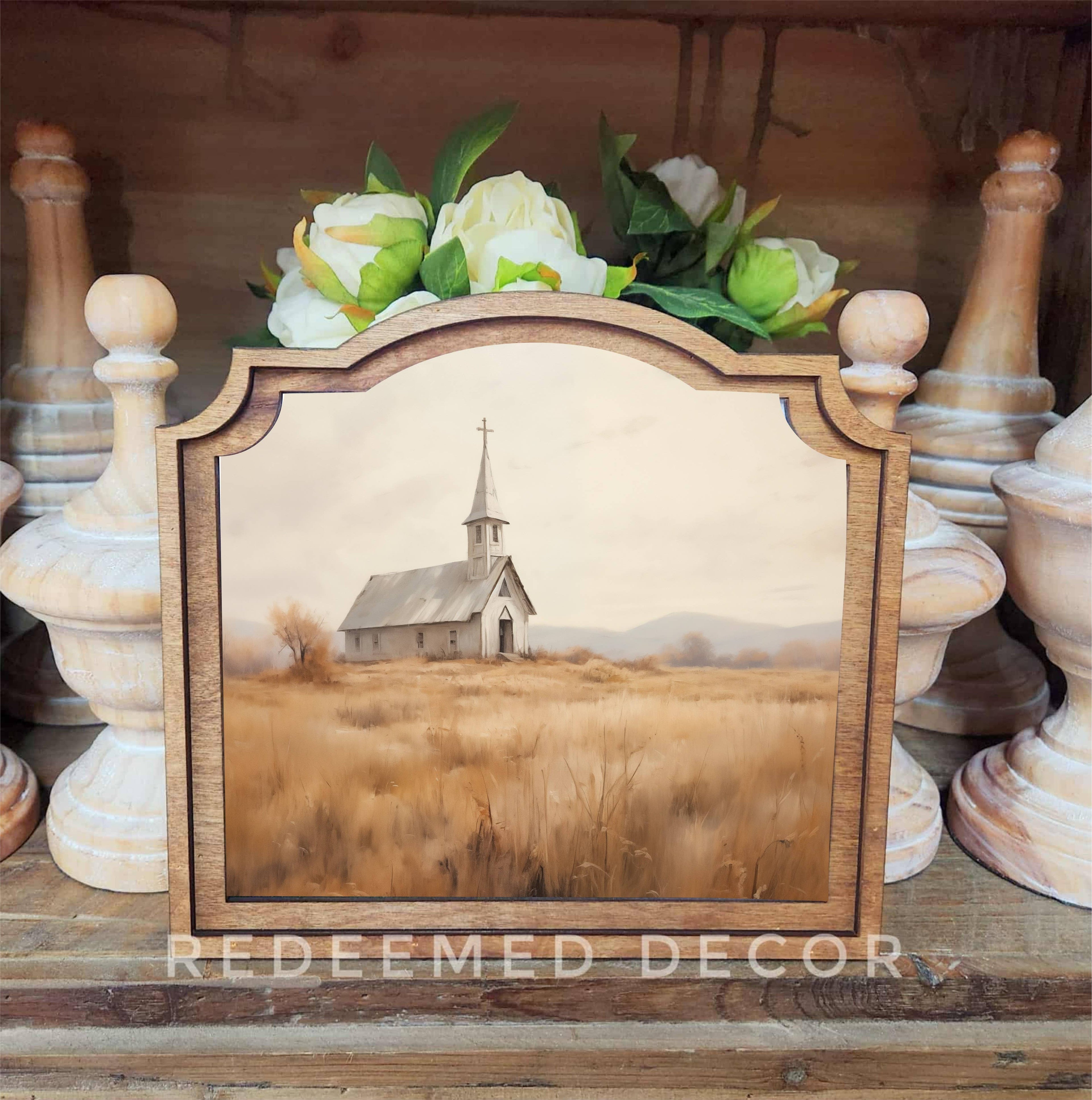 Provincial Church Framed Art