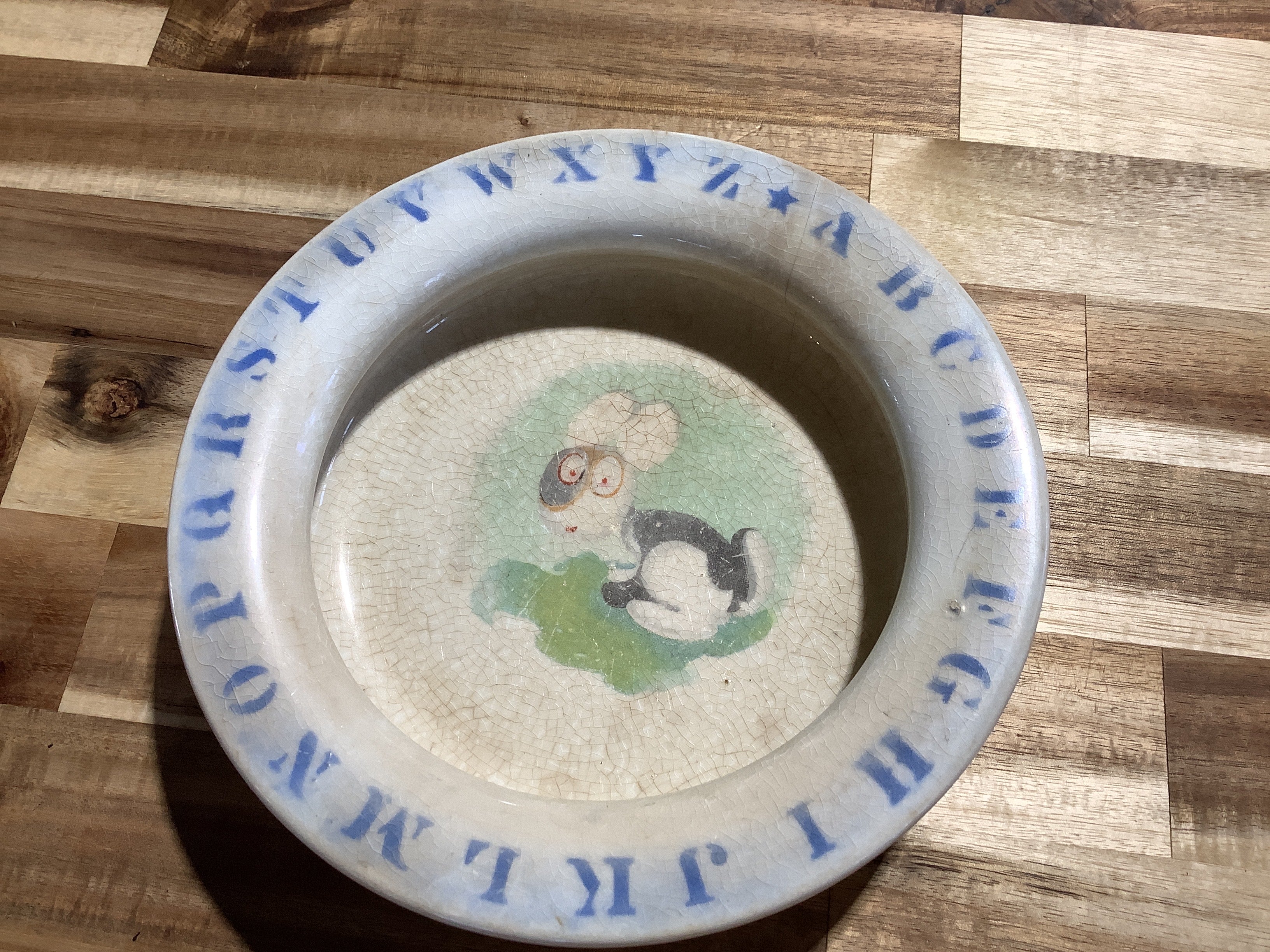 1920 D.E. McNicol Rabbit Bowl