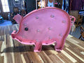 Solar Metal Pig Light