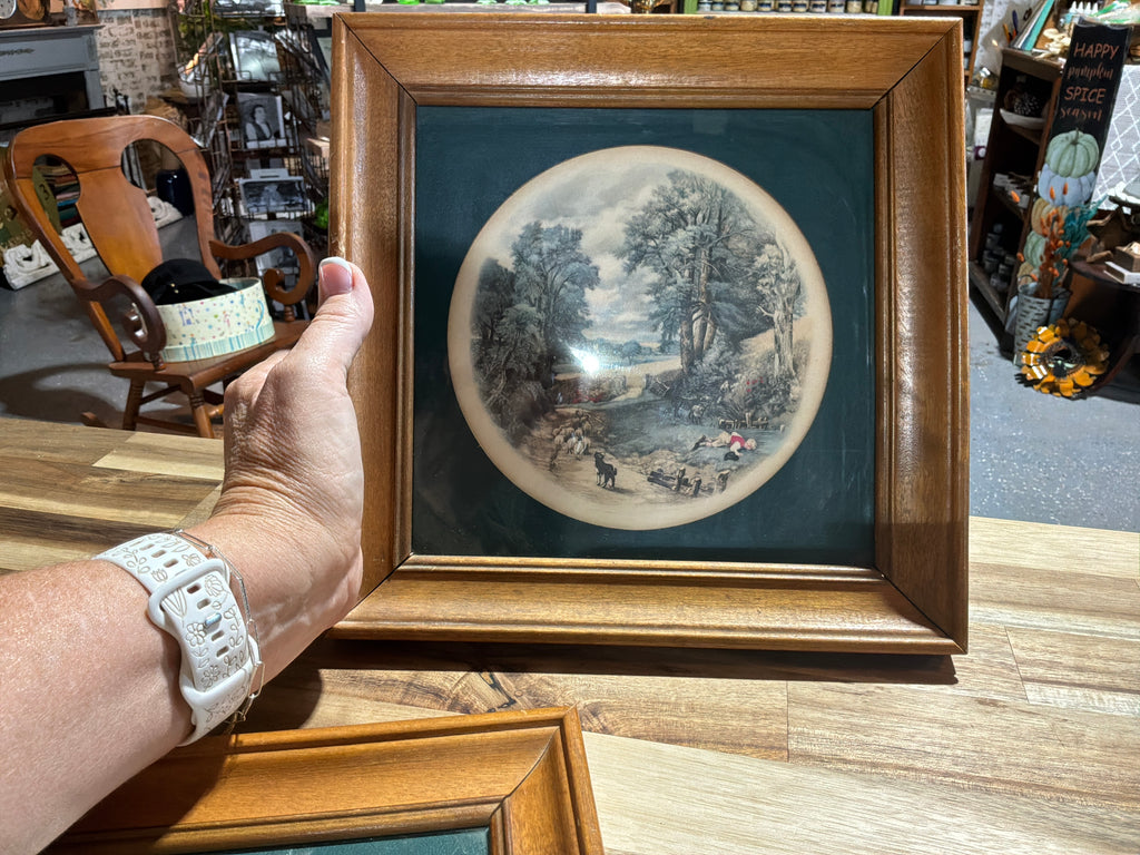 Set 3 Vintage Old World Prints