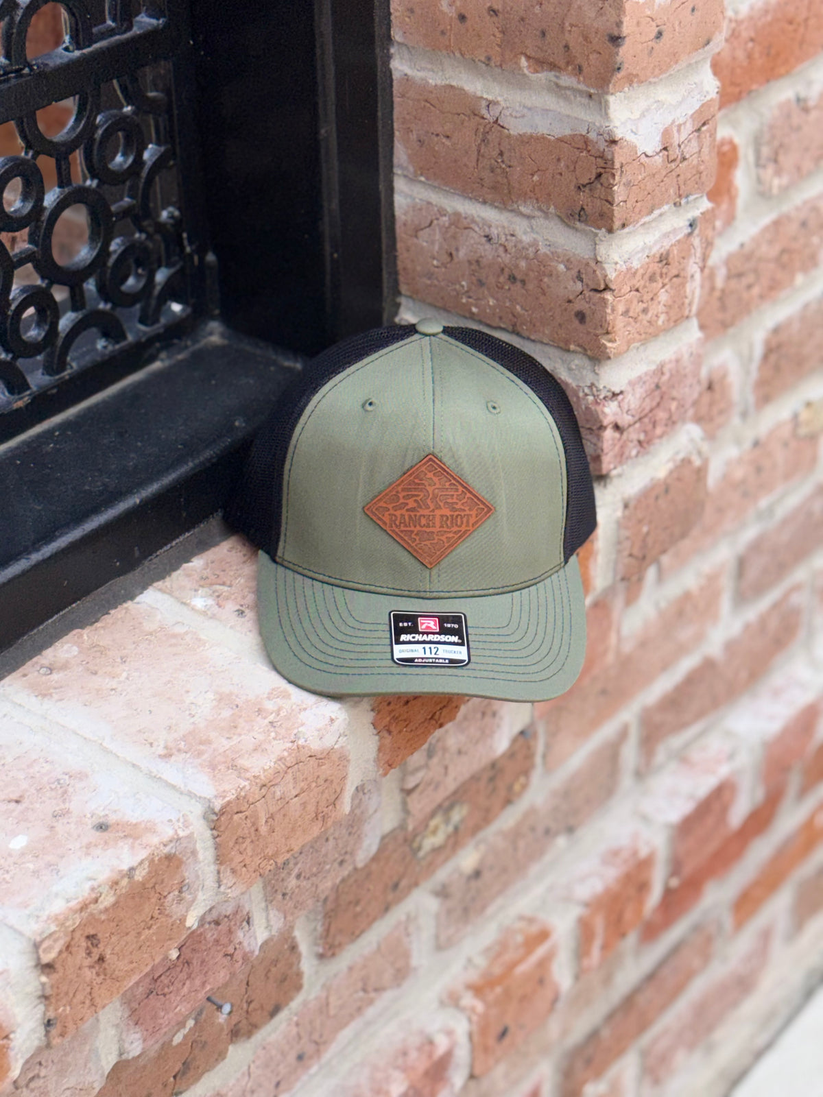 Ranch Riot Leather Patch Hat