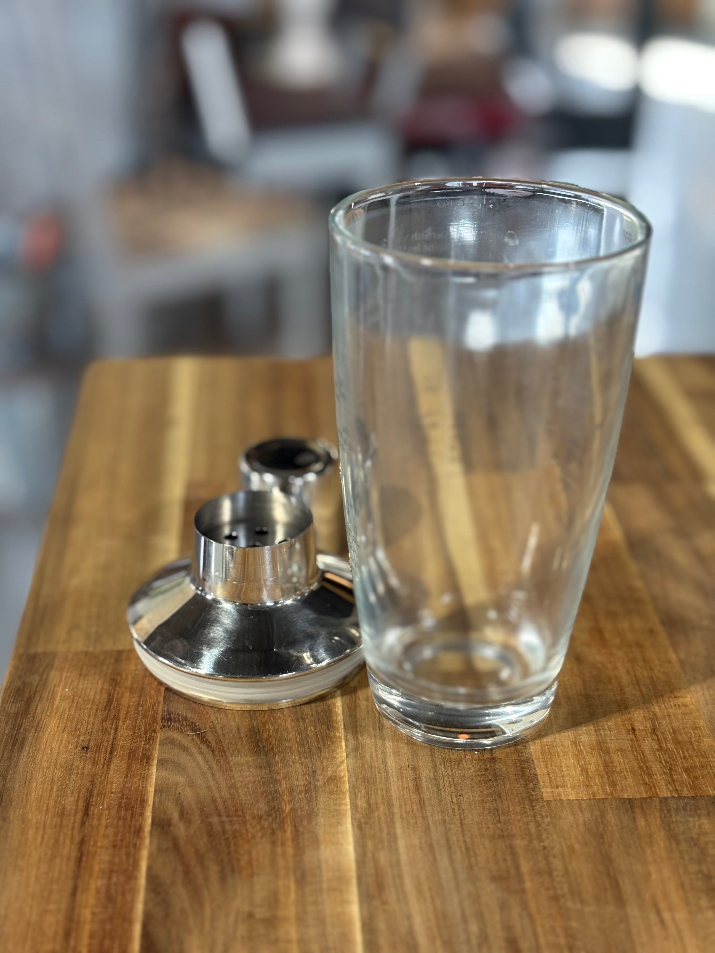 Glass Cocktail Measuring Cup/Shaker