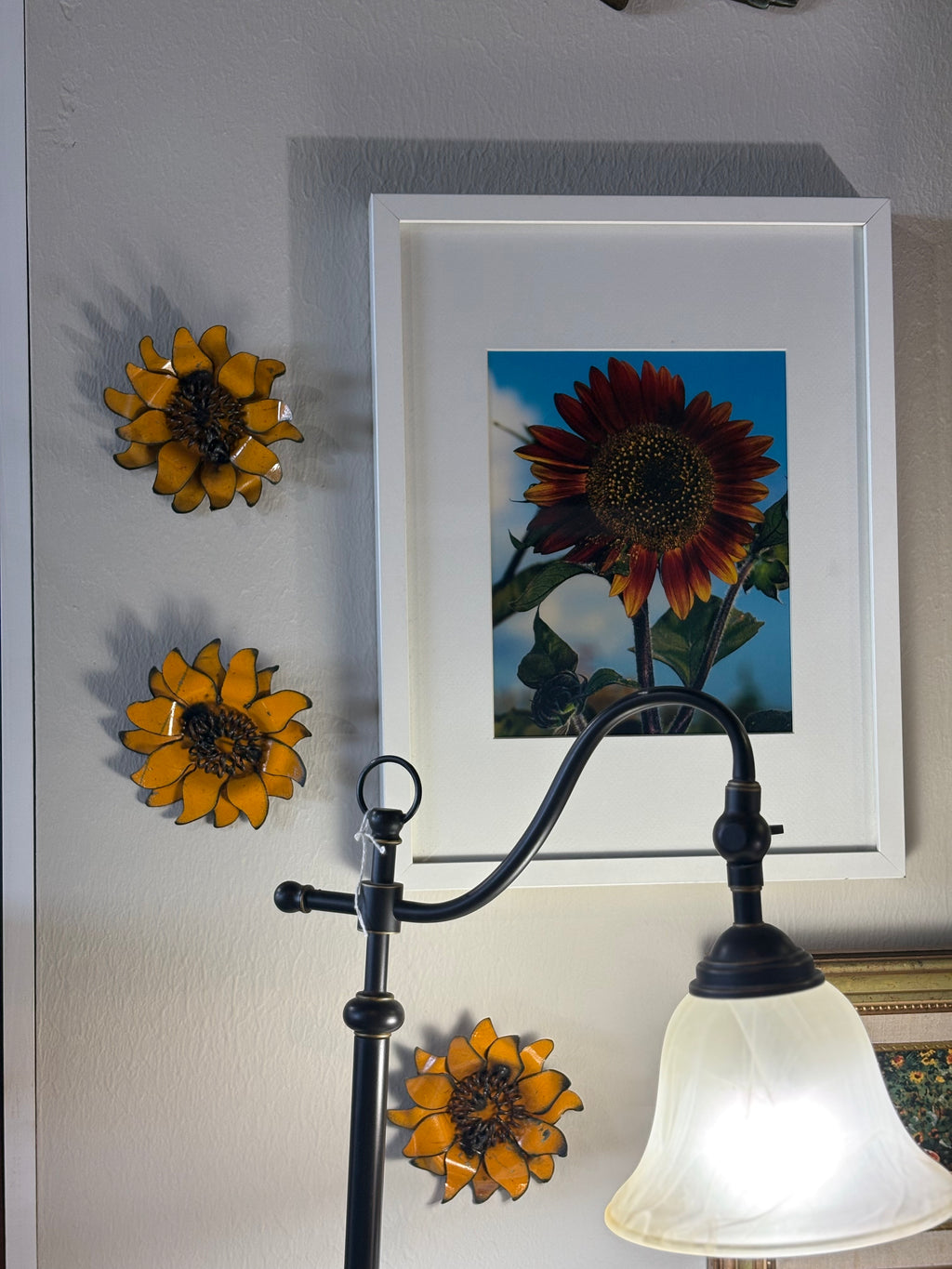 Sunflower Photo Framed Artwork