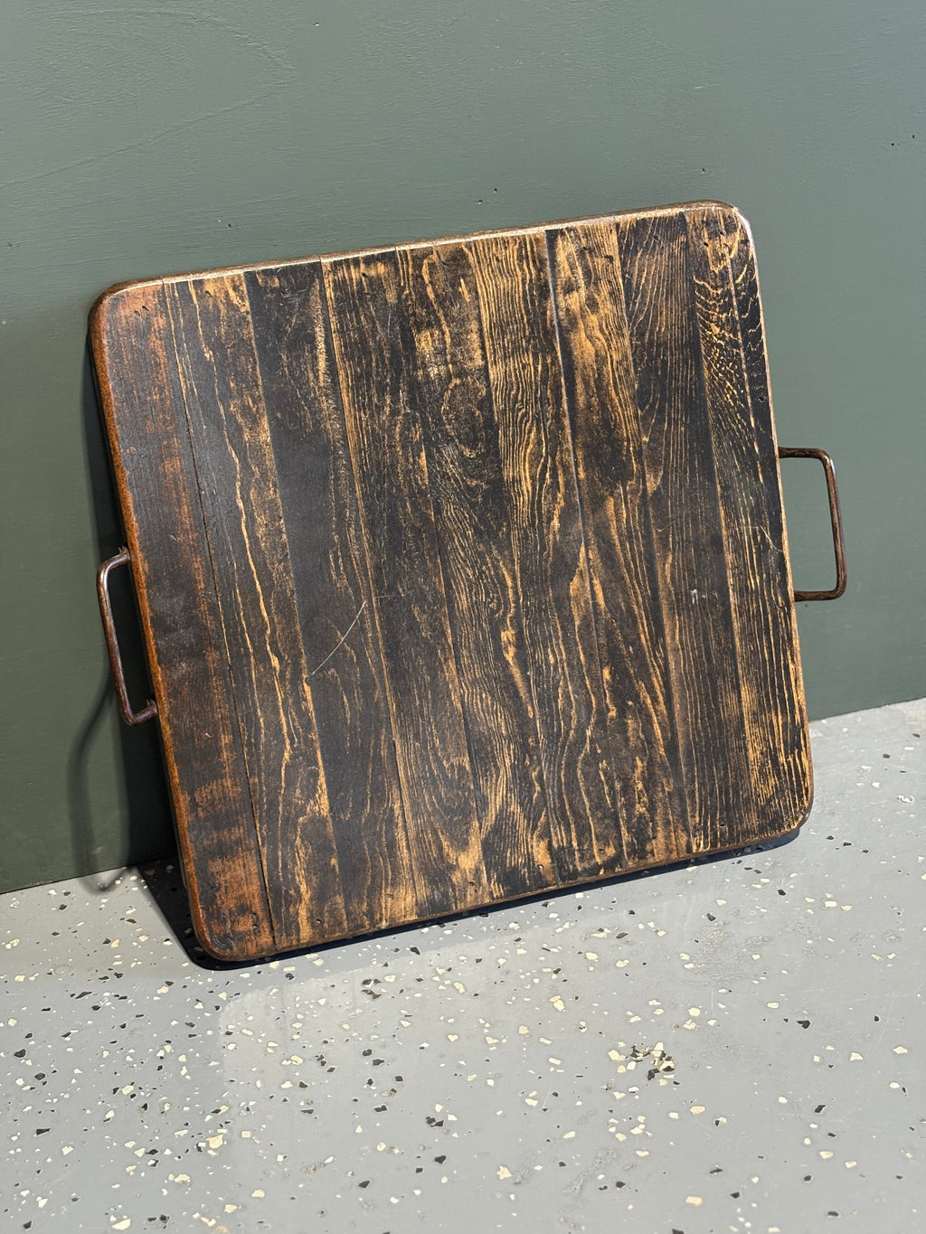 Wood Riser w/Handles