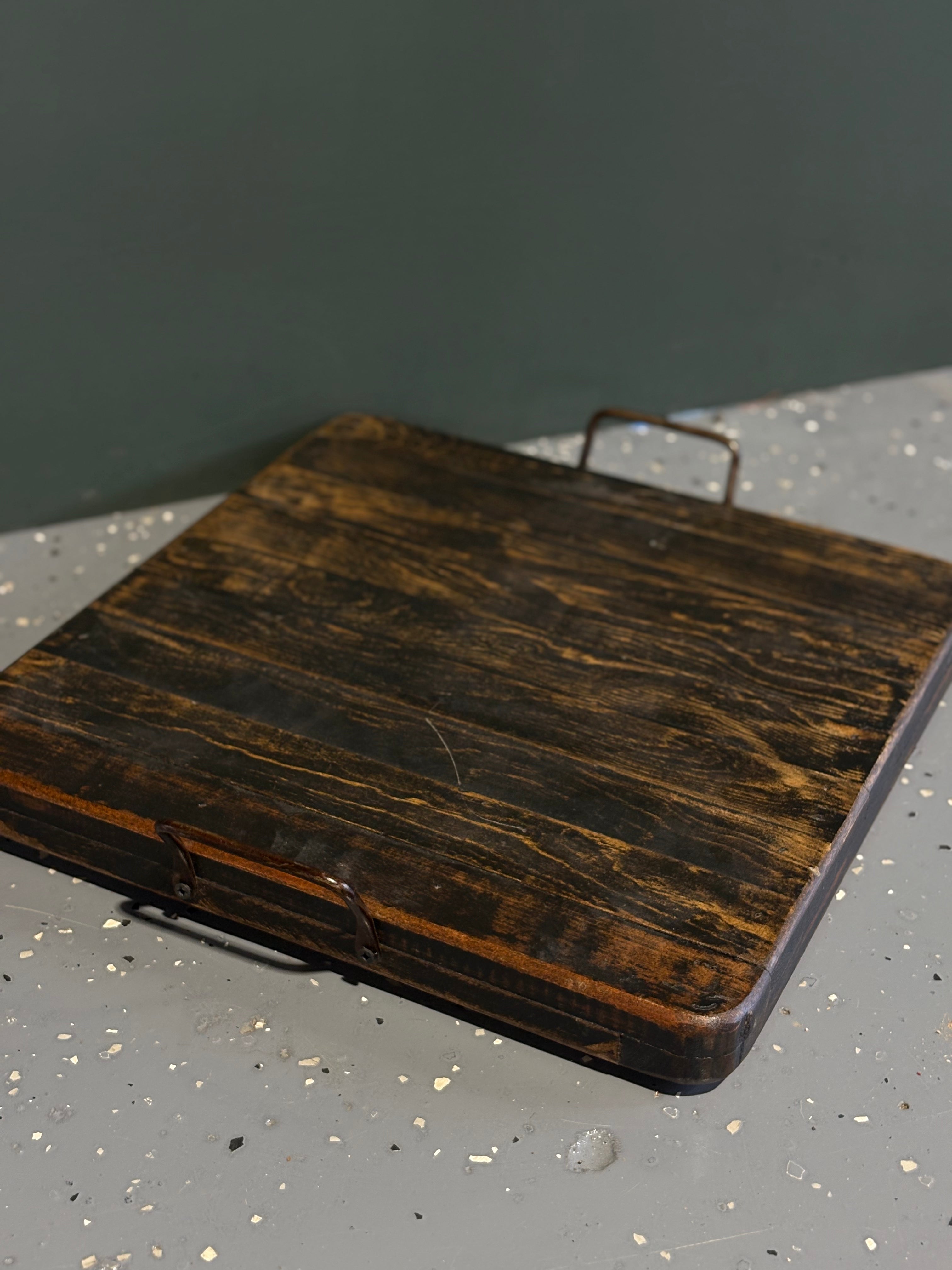 Wood Riser w/Handles