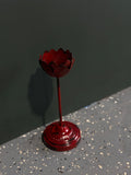 Blooming Red Candle Holder