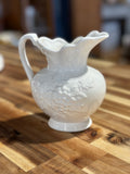 Vintage White Grape Pitcher