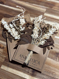 Willow & White  Larkspur Mini Bouquet