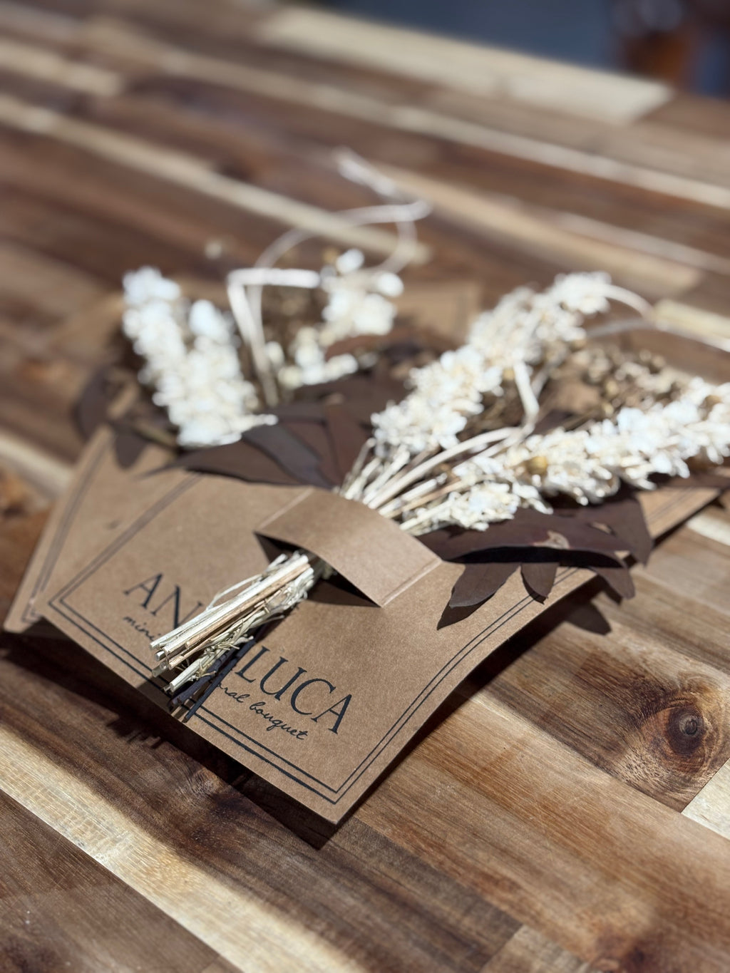 Willow & White  Larkspur Mini Bouquet