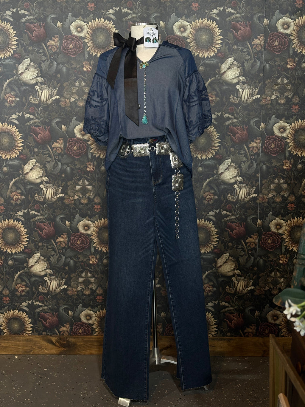 Silver Concho Belt