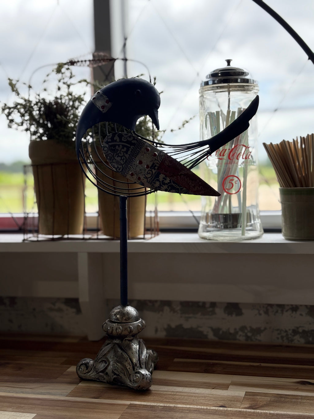 Metal Blue Bird