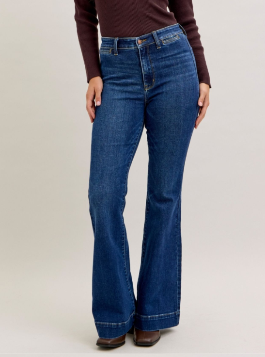 Judy Blue High-waisted Trouser Flare