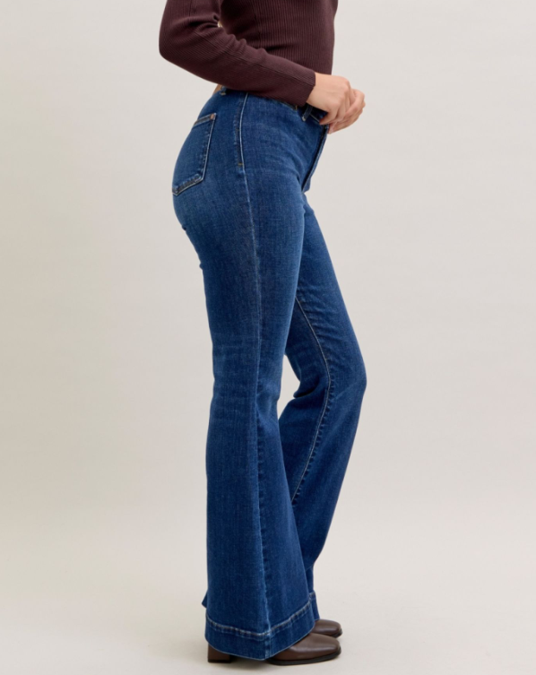 Judy Blue High-waisted Trouser Flare
