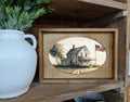 Box Framed Canvas Art Farmhouse Flag