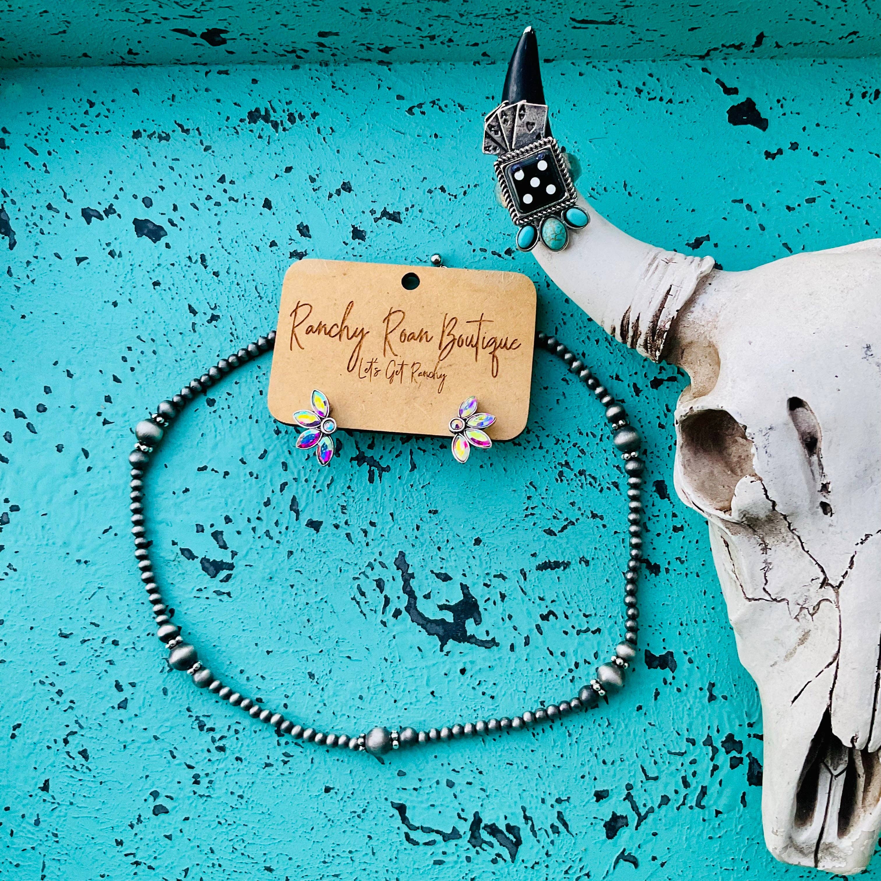 Dusty Mesa Beaded Navajo-Style Necklace
