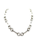 Western Snaffle Bit Multi Linked Necklace