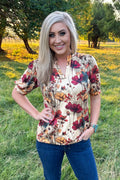 Vintage Wildflower Top